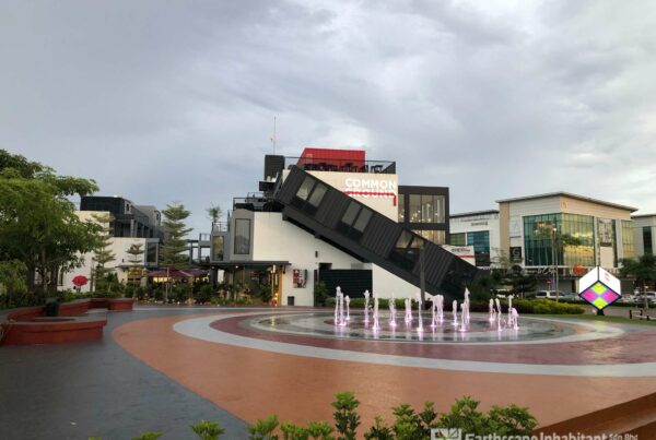 Water Feature Saradise Kuching - Landscape Architect Kuching